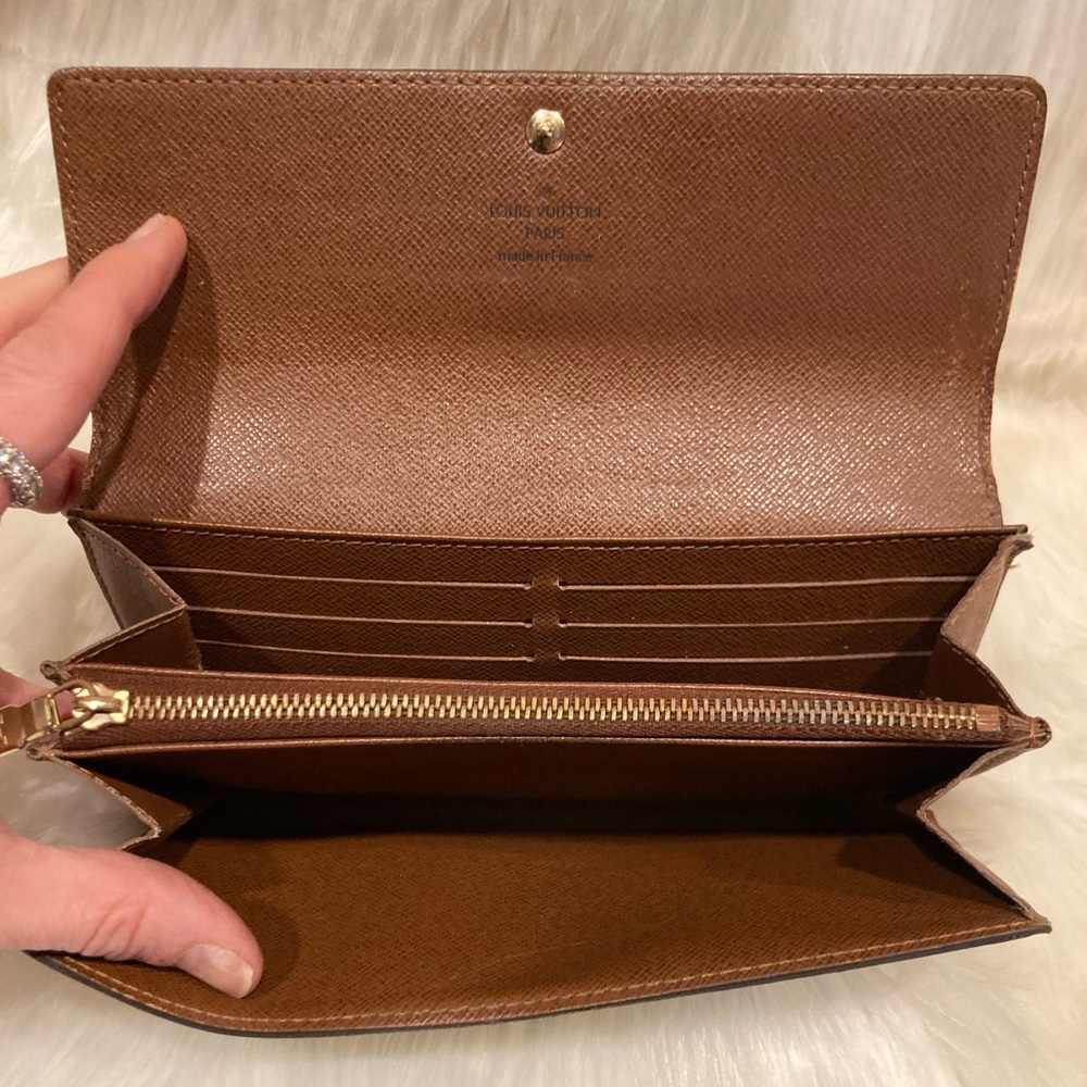 Authentic Louis Vuitton Sarah Wallet  #4.3s TH 3067 - Picture 6 of 12